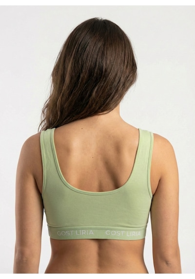 Gost Liria - Sage Green Spor Bralet Yeşil Yeşil