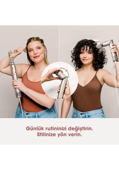 Shark FlexStyle 5-in-1 HD446SLEU Saç Kurutma & Şekillendirme Sistemi - Stone