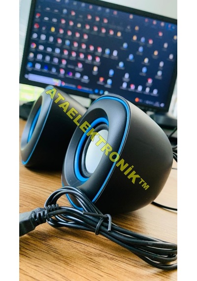Bilgisayar Hoparlörü Notebook/laptop Speaker Ses Sistemi 1.1 Usb Kablolu Aux Sku: Smgstk4d0274308f