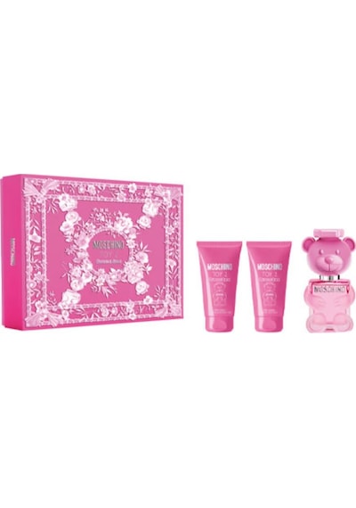 Moschino Toy 2 Bubble Gum Edt 50 Ml+50 Ml Shower Gel+50 Ml Body Lotion Kadın Parfüm Seti Meyve