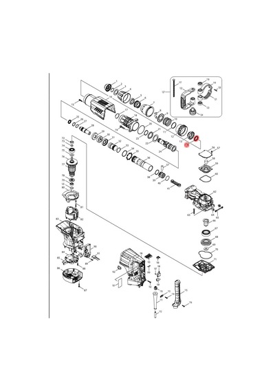 Makita HM1203C Kitleme Ürün Kodu 324988-3