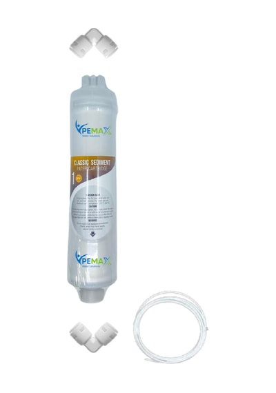 Pemax Water Kapalı Kasa Su Arıtma Cihazlarına Uygun 1. Aşama 5 Micron Eco Sediment Filtre