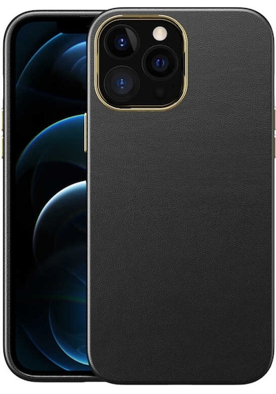 Apple Uyumlu iPhone 12 Pro Max Kılıf Zore Natura Suni Deri Kılıf