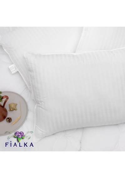 Fialka Yastık Legend Pamuk Saten 117 Tel Jakarlı 50x70
