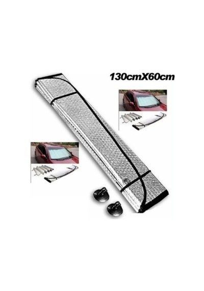 Araba Ön Cam Güneşliği 130 60 Cm Parlak 4915