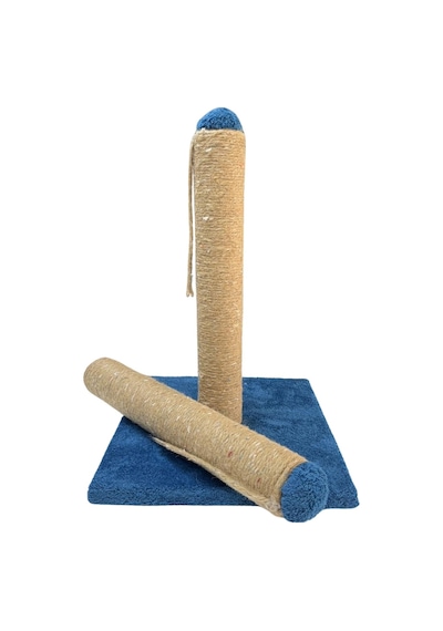 Lacivert Kedi Tırmalama Tahtası Yedek Borulu-42cm