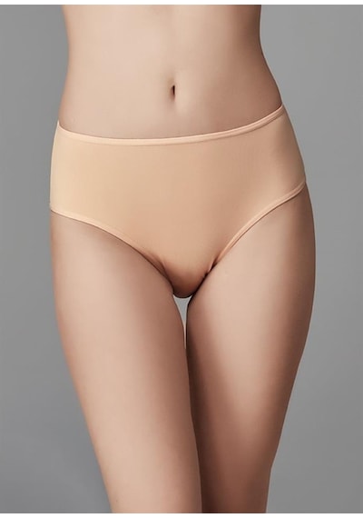 Eros Bayan Yüksek Bel Izsiz Slip 5'Li Karışık Renk Ersk760 Çok Renkli