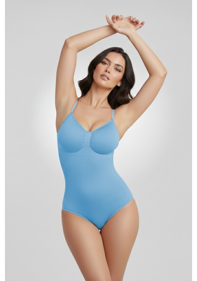 Mistirik Mimola Model 3 Bölge Etkili Örmekumaş Yapılı String Body Buz Mavi Renk042