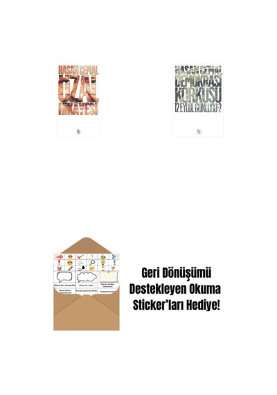 Özal Hikâyesi + Demokrasi Korkusu + Okuma Sticker'ları