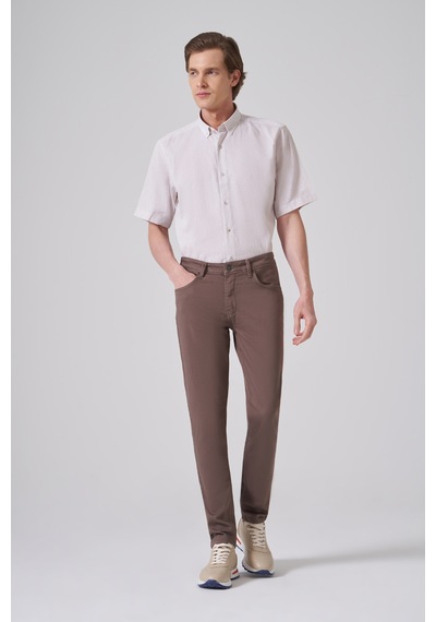 Morven Erkek Haki Pamuk 5 Cep Slim Fit Jean Pantolon 25ms003040710 Haki Morven Erkek Haki Pamuk 5 Cep Slim Fit Jean Pantolon 25ms003040710 Haki