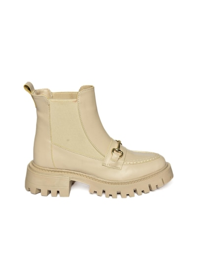 Fox Shoes R312154109 Ten Kalın Tabanlı Kadın Bot Ten