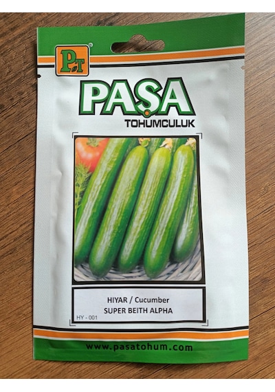 Paşa Tohumculuk Hıyar Tohumu Super Beith Alpha 5gr X2 Paket