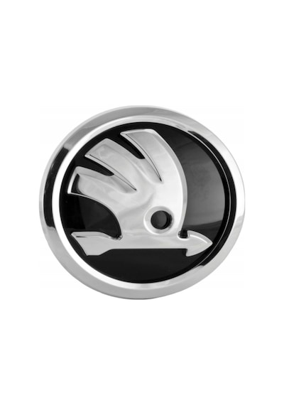 3v0853621a Skoda Yeti Uyumlu Ön Kaput Arma Amblem 90 Mm 2014-2017 Model Arası Araçlara