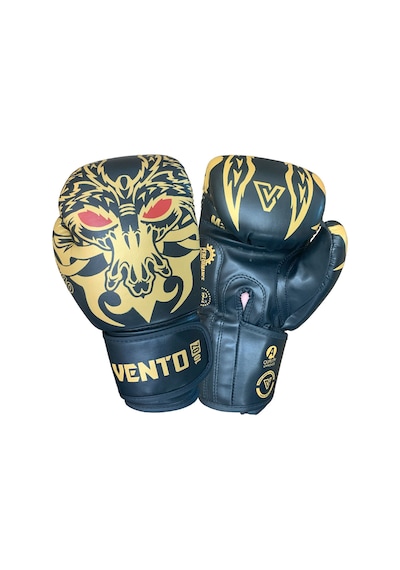 Vento Drago Boks Ve Kick-boks Eldiveni Siyah Siyah-altın