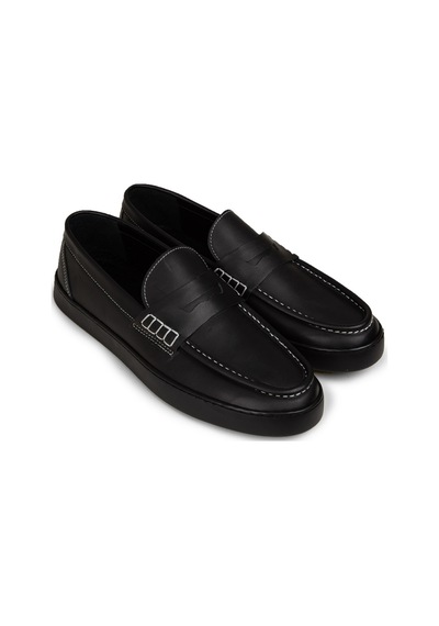 Deery Erkek Hakiki Deri Siyah Loafer Ayakkabı - 02022msyhc01 Siyah