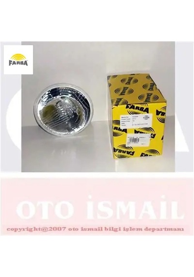 Far Reflektörü Dış H4 R12 Çerçeveli Farba 170024030