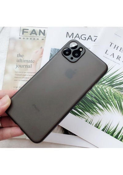Apple Uyumlu  iPhone 11 Pro Max Ultra Ince Mat Slim Fit Kaliteli Kilif 418345127