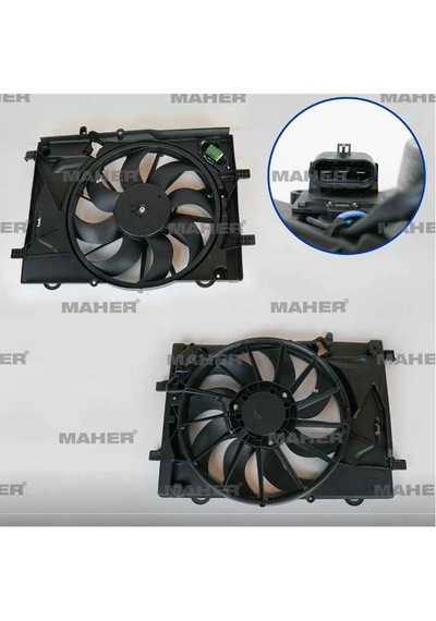 Fan Radyatör Aveo T300 Hb-sedan Davlumbazlı Rezıstanslı 1.2-1.4