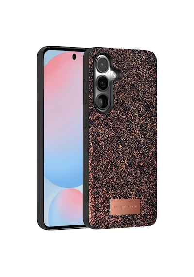 Onegif Samsung Uyumlu Galaxy S24 Plus Bright Simli Kapak - Derin Mor Standart