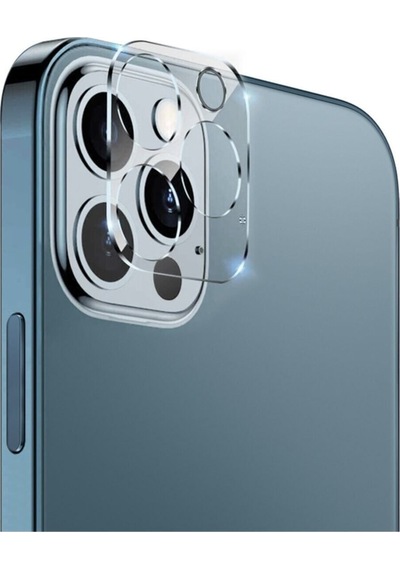 Apple Uyumlu iPhone 13 Pro Kamera Lens Koruma Camı Şeffaf