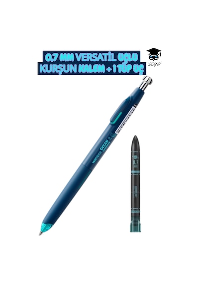 0,7 Mm Versatil Uçlu Kurşun Kalem Seti + 1 Tüp Uç W-5144 Writech Çok Renkli