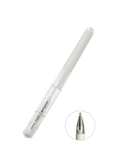 İmza Kalemi 1 Adet Uniball Signo Broad 1.0 Mm Roller Pilot Kalem Um-153 Yaldızlı Davetiye Kalemi Uçlu Likit Mürekkepli Beyaz