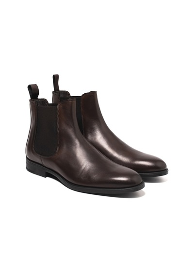 Testa Di Moro Bot Erkek 1027-vıtello Dino Draghi Chelsea Boot Testa Di Moro