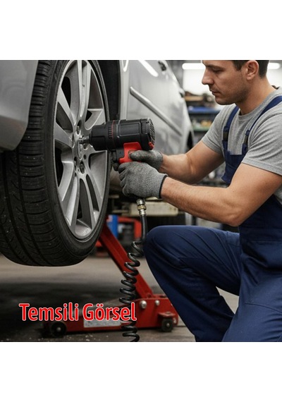 Havalı Somun Sökme Aleti 1/2 İnç 650nm 67kgm Profesyonel Darbeli
