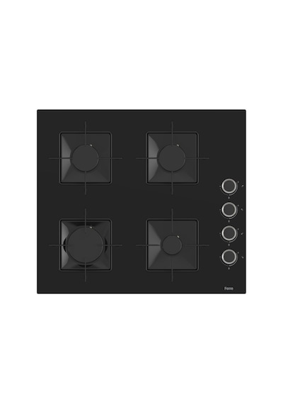 Ferre Flowart Ventora Essential Siyah 3'lü  QBL63CS-SS205-D086 Ankastre Set