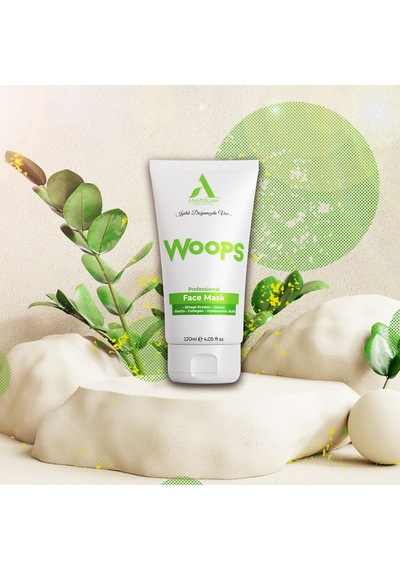 Anatolian İnternational  Woops Yüz Maskesi 120 ML