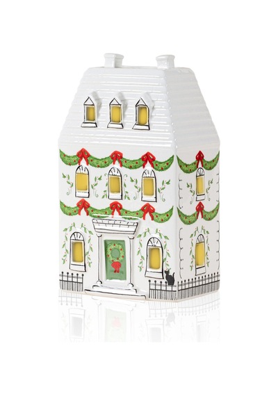 The Mia Dekoratif Led Işıklı Yılbaşı Evi 12x7x19 Cm 1 Adet