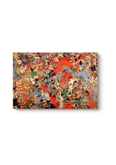 Jackson Pollock - Convergence Tablosu 140 X 100 -