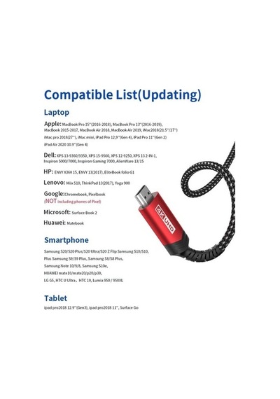 Jsaux Cv0030 1 Metre Usb C Type-c To Hdmı Görüntü Aktarım Kablosu 4k 60hz Usb 3.1 Type-c Hdmı 2.0 Kablosu