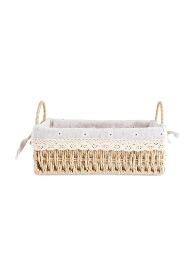 Daisy Ekmek Sepeti Vizon 25 Cm Çok Renkli
