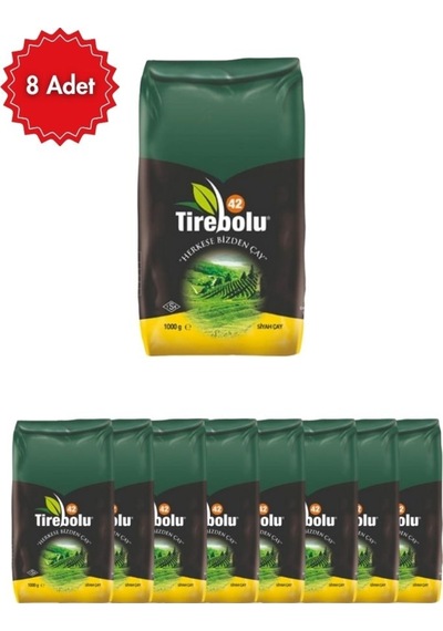 Tirebolu Siyah Çay X 8 Adet - Karadeniz İn Yoğun Aromalı Geleneksel Çayı