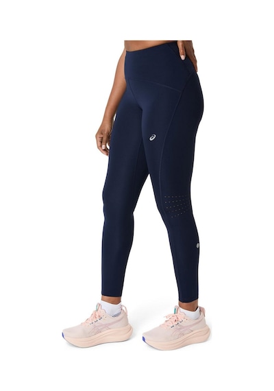 Asics Road High-waist Kadın Lacivert Koşu Tayt 2012c968-400 Mavi