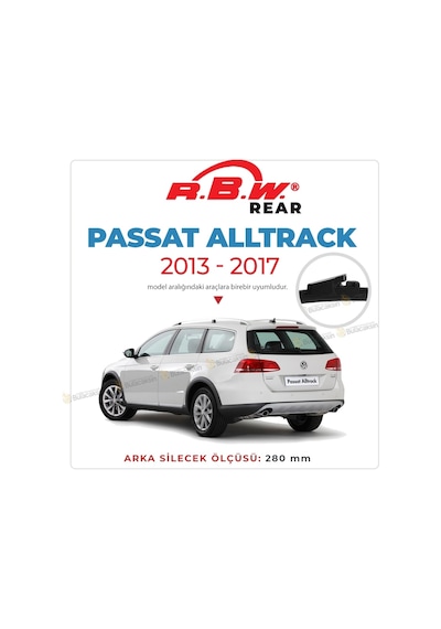 Rbw Volkswagen Passat Alltrack 2013 - 2017 Arka Silecek