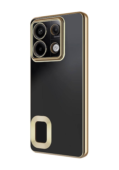 Zore Redmi Note 13 Pro 5g Kılıf Kamera Korumalı Logo Gösteren Msra Omega Kapak - Lacivert Lacivert