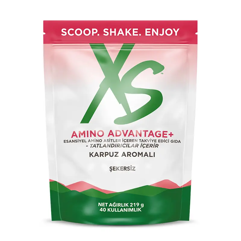 Amino Advantage+ Esansiyel Amino Asitleri İçeren Karpuz Aromalı Şekersiz Takviye Edici Gıda