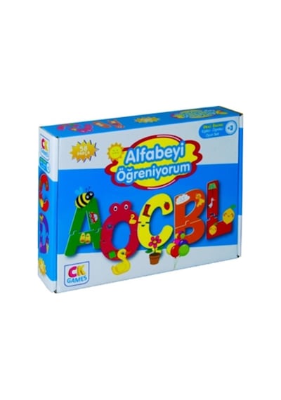 Ema Eğitici Oyun Seti Alfabeyi Öğr.Puzzle 58 Parça