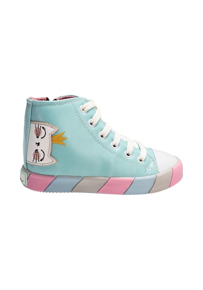 Casabony Kedi Prenses Mavi Kız Çocuk Sneakers-mavi Mavi