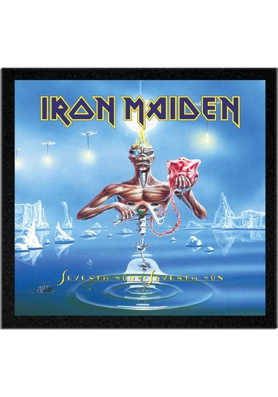 Beam Dijital Iron Maiden Seventh Son of a Seventh Son Albüm Arma Peç Patch Yama Çok Renkli