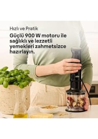 Braun Multiquick MQ30201 900 W 3 El Blender