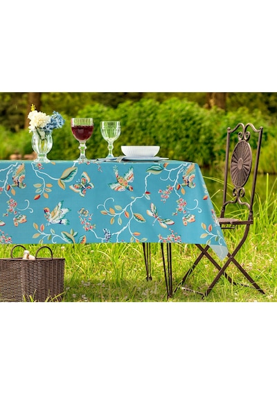 Madame Coco Violet Pvc Masa Örtüsü 1kmaor0568140 X 200 Cm-indigo