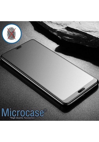Microcase Huawei Nova 14 Pro Tam Kaplayan Çerçeveli Mat Cam Koruma - Al3124