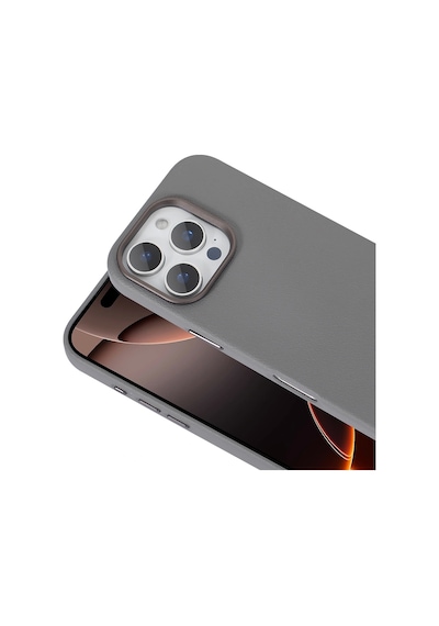 Apple Uyumlu iPhone 16 Pro Max Kılıf Magsafe Şarj Özellikli Pu Deri Redclick Adora Kapak