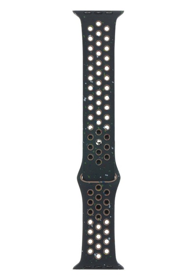 Apple Watch 7 45mm Uyumlu Kordon Silikon Strap Kayış Krd-02 - Krem - T29109