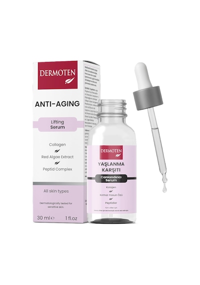 Dermoten Yaşlanma Karşıtı, Kolajen Cilt Bakım Serumu 30 Ml