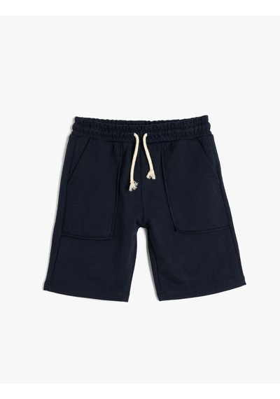 Koton Basic Şort Beli Bağlamalı Cepli Lacivert 5skb40026tk Lacivert Koton Basic Şort Beli Bağlamalı Cepli Lacivert 5skb40026tk Lacivert