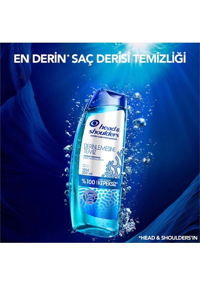 Head & Shoulders Derinlemesine Temiz Yoğun Ferahlık 3 x 300 ML